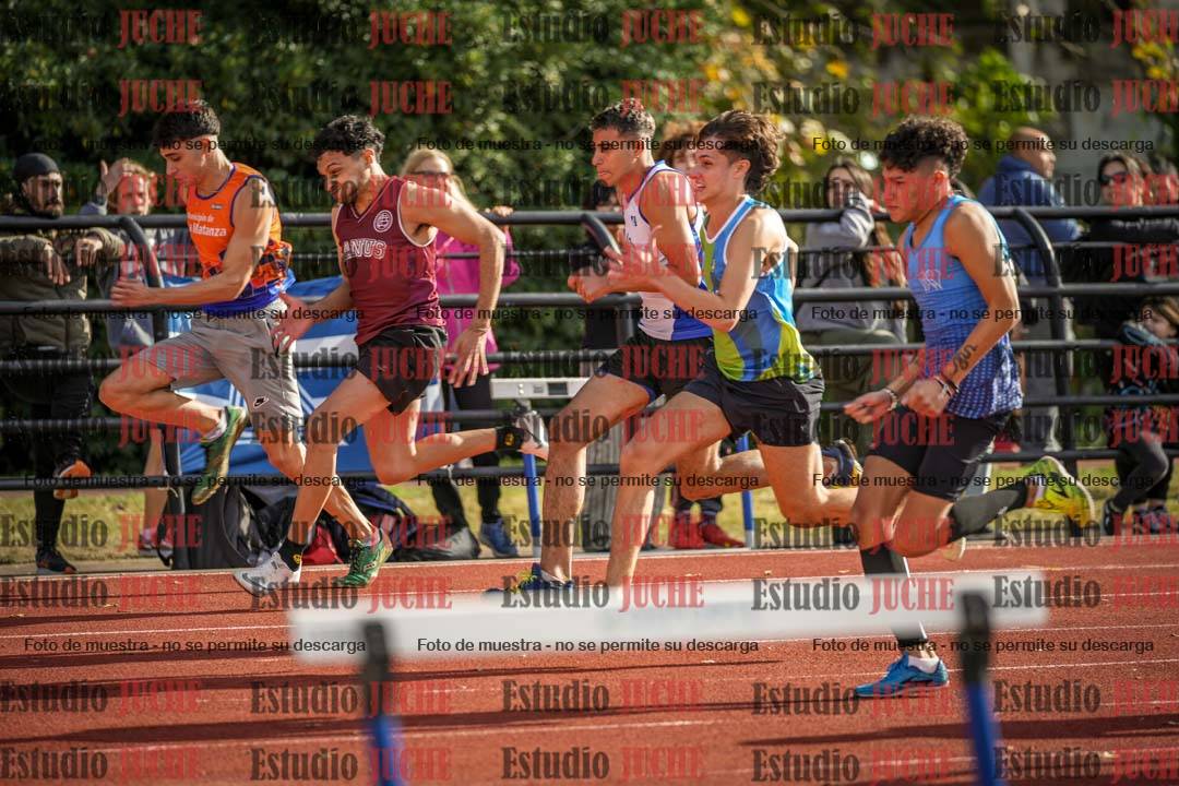 Fotos de los 100 m llanos de varones