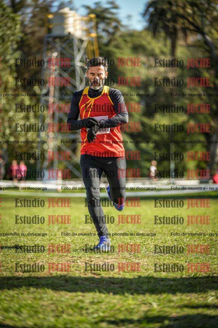 Fotos de la llegada del cross de 4000 m - varones