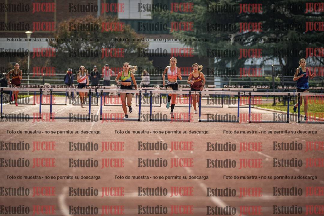 Fotos de los 400 m con vallas de mujeres