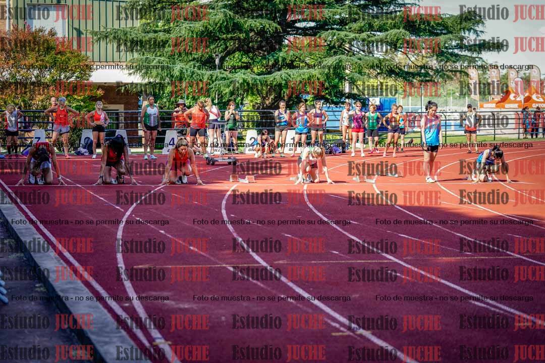 Fotos de los 100 m llanos de mujeres
