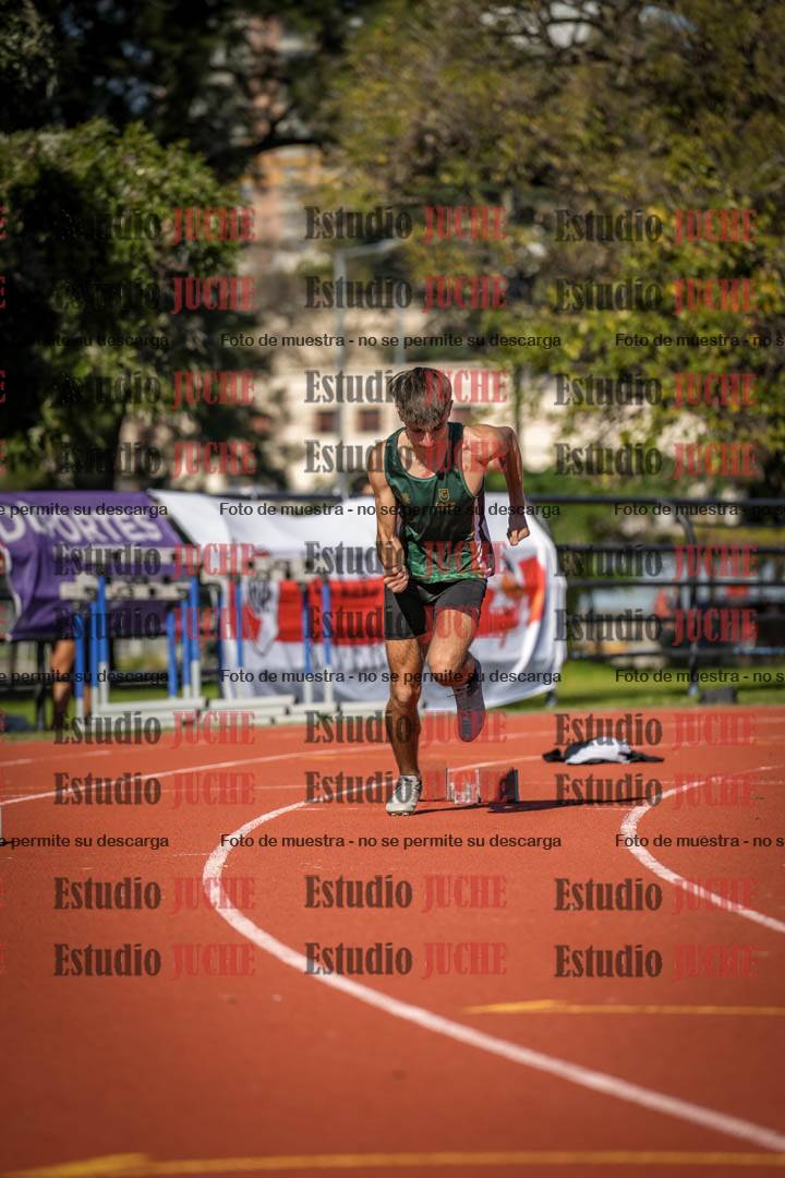 Fotos de los 200 m llanos de varones