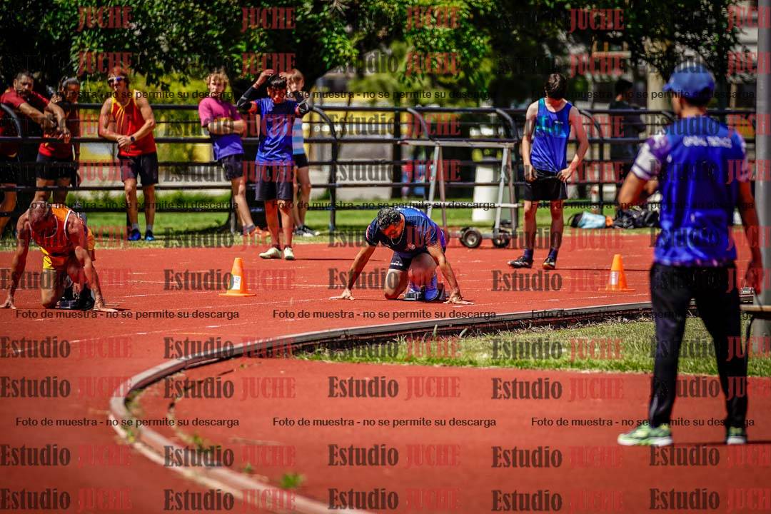 Fotos de los 200 m llanos de varones
