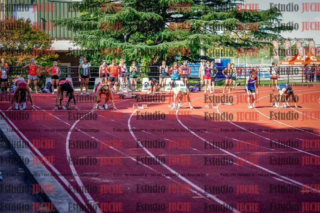 Fotos de los 100 m llanos de mujeres