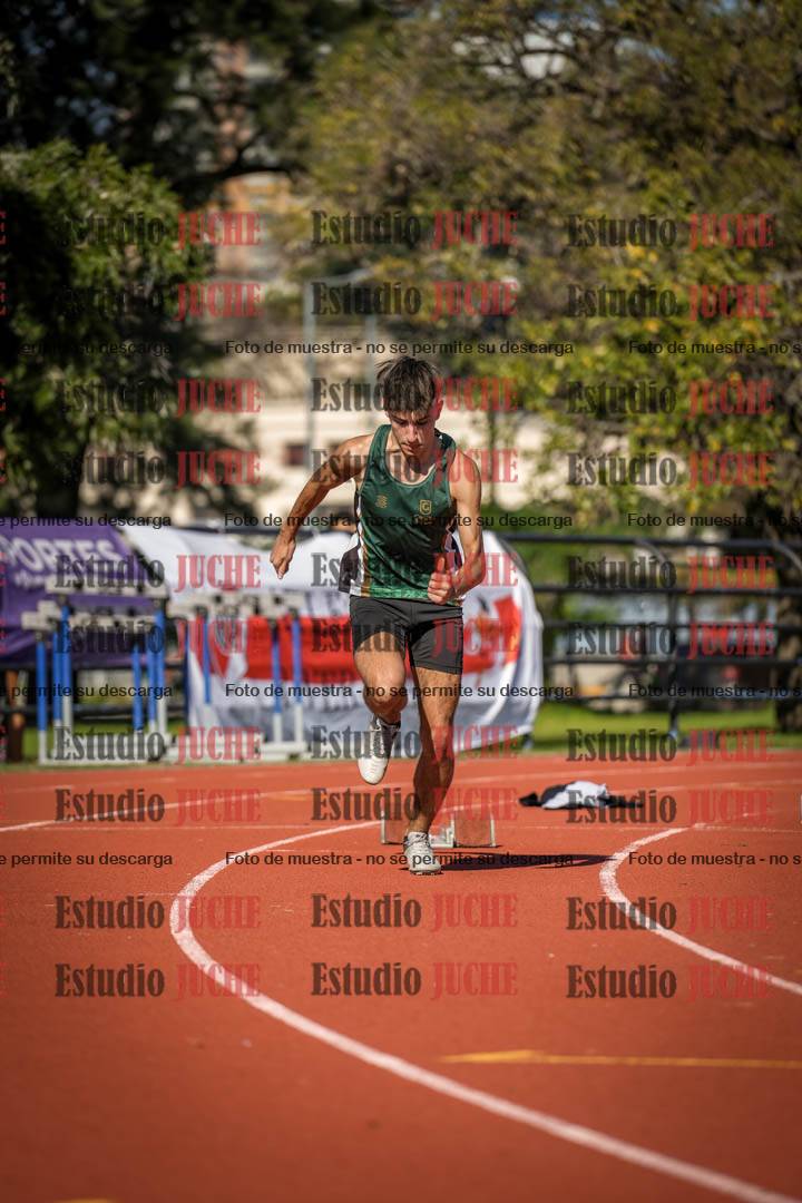 Fotos de los 200 m llanos de varones