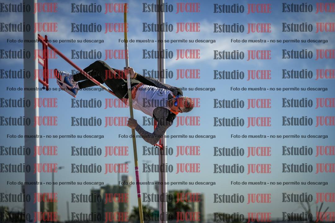 Fotos del salto con garrocha de mujeres y varones