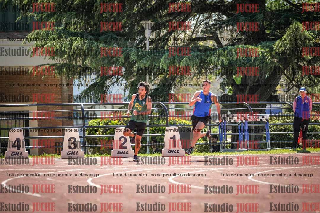 Fotos de los 200 m llanos de varones