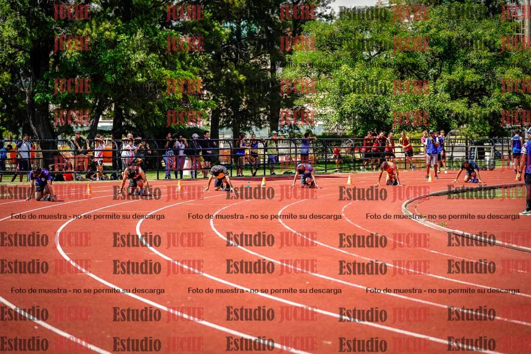 Fotos de los 200 m llanos de varones
