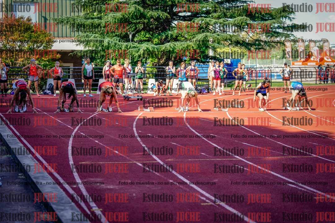 Fotos de los 100 m llanos de mujeres