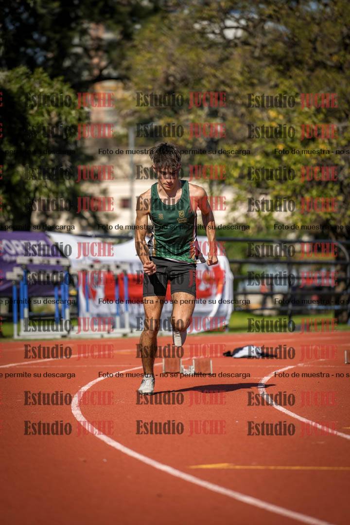 Fotos de los 200 m llanos de varones