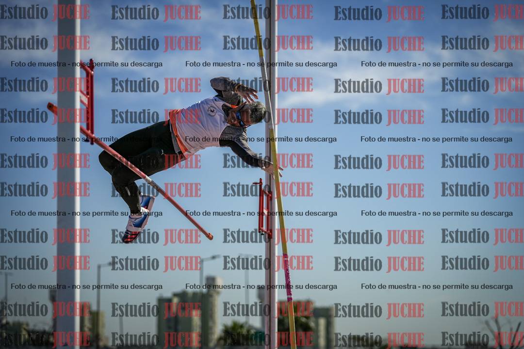 Fotos del salto con garrocha de mujeres y varones