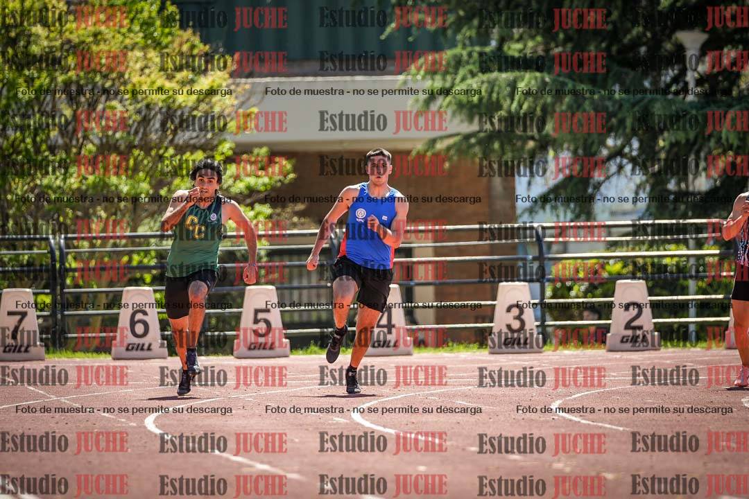 Fotos de los 200 m llanos de varones