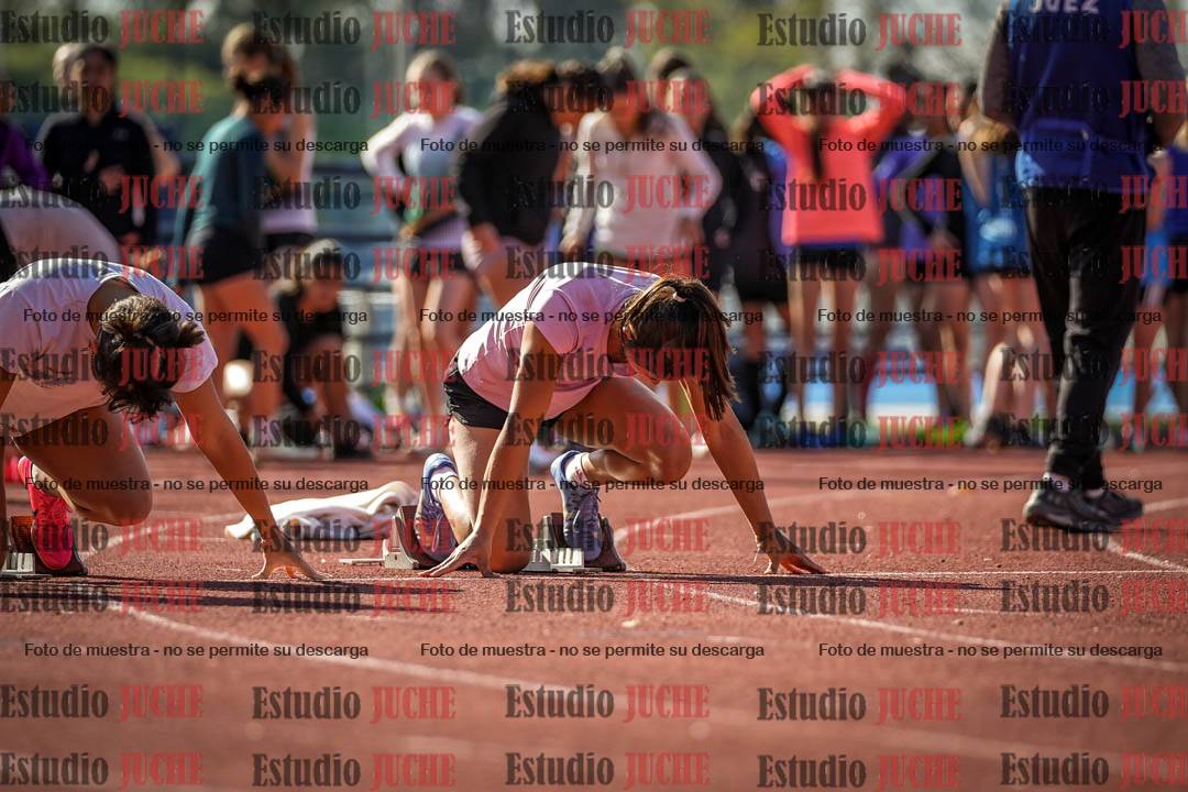 Fotos de los 100 m llanos de mujeres