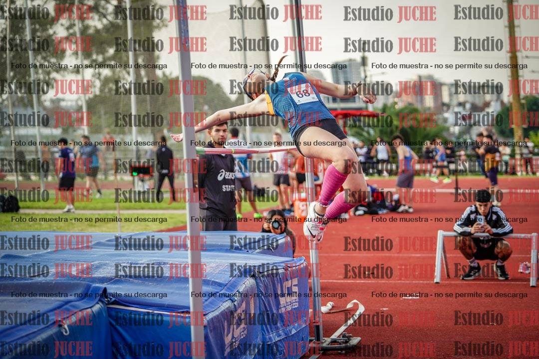 Fotos del salto en alto de mujeres