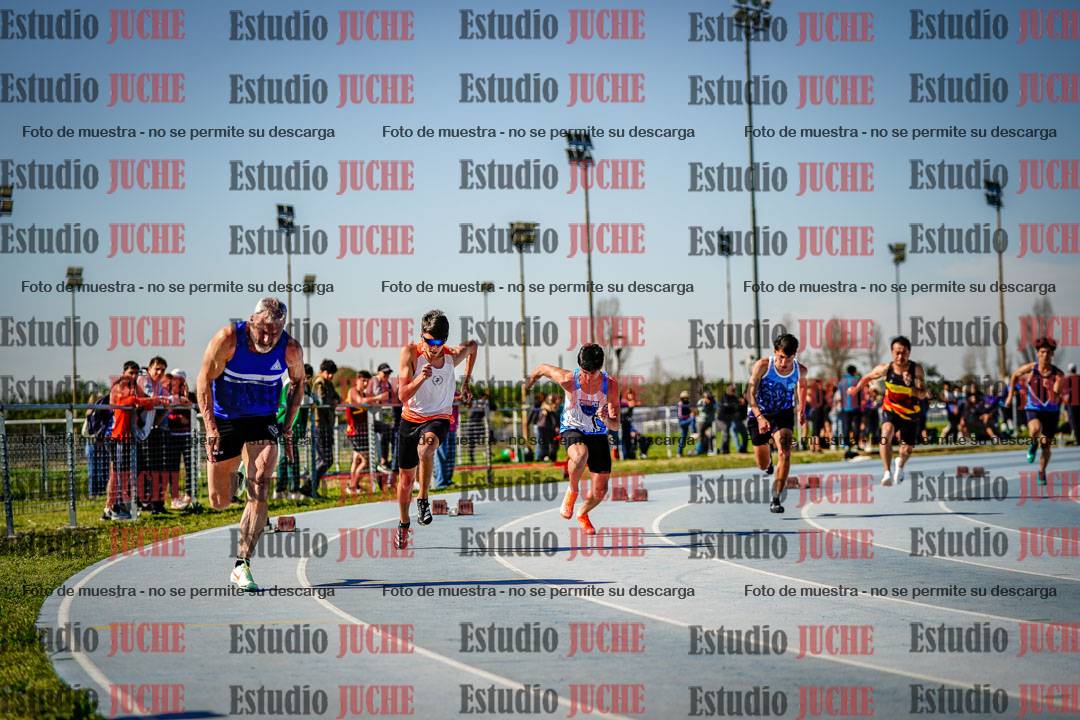 Fotos de los 200 m de varones