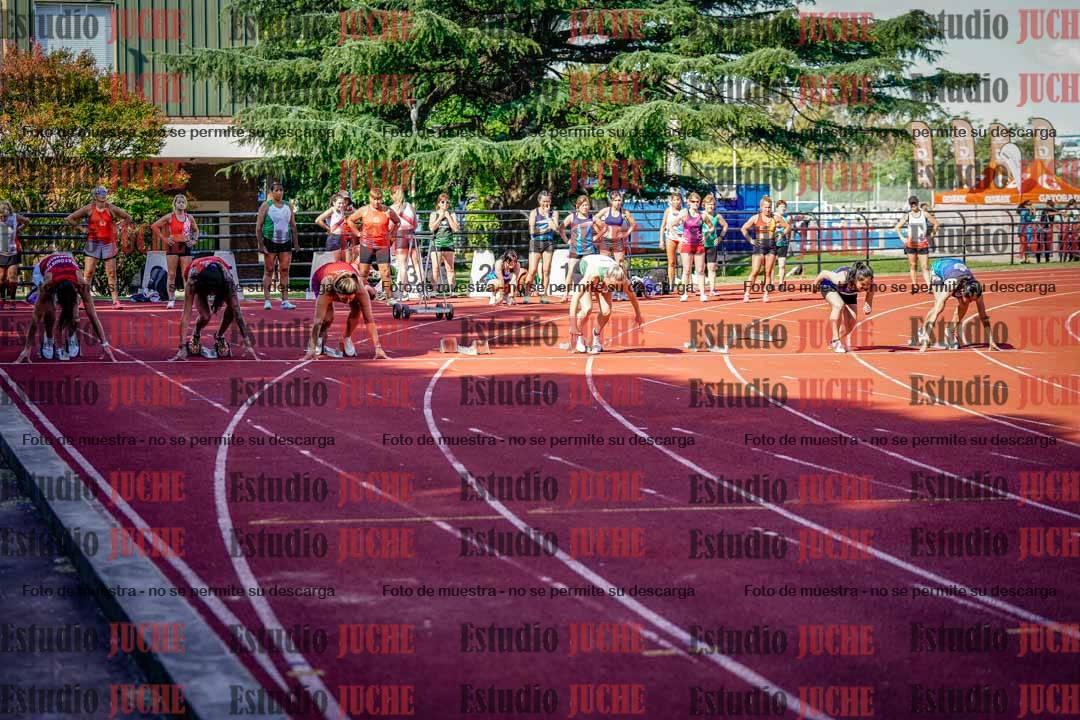 Fotos de los 100 m llanos de mujeres