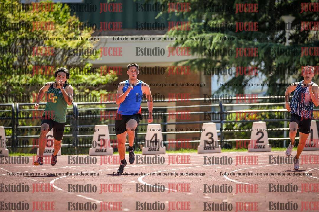 Fotos de los 200 m llanos de varones