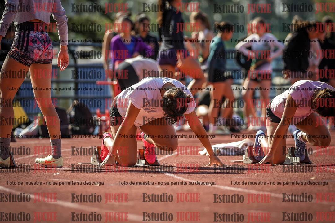 Fotos de los 100 m llanos de mujeres