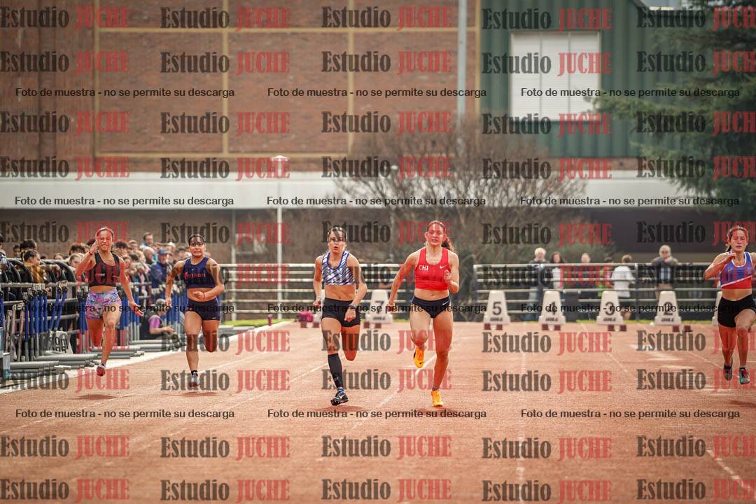 Fotos de los 100 m llanos de mujeres