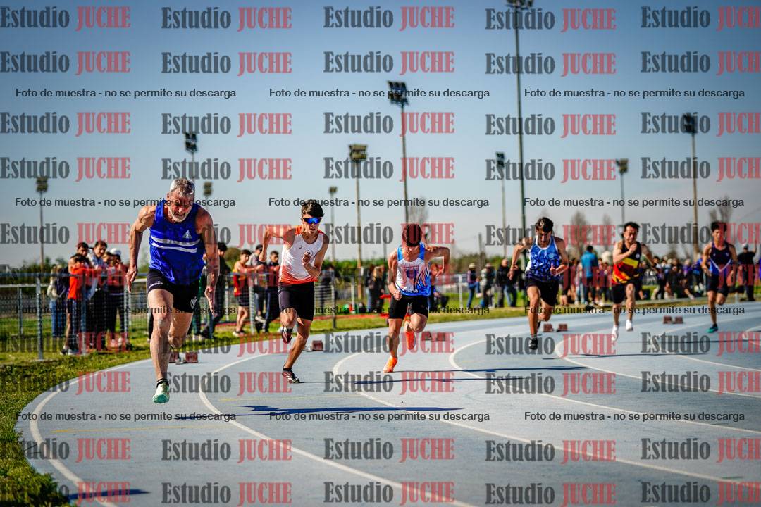 Fotos de los 200 m de varones