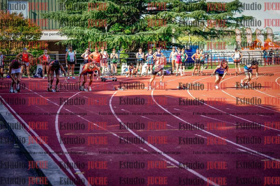 Fotos de los 100 m llanos de mujeres