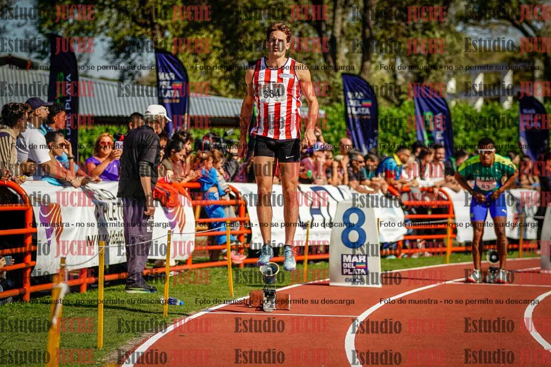 Fotos de los 400 m llanos de varones