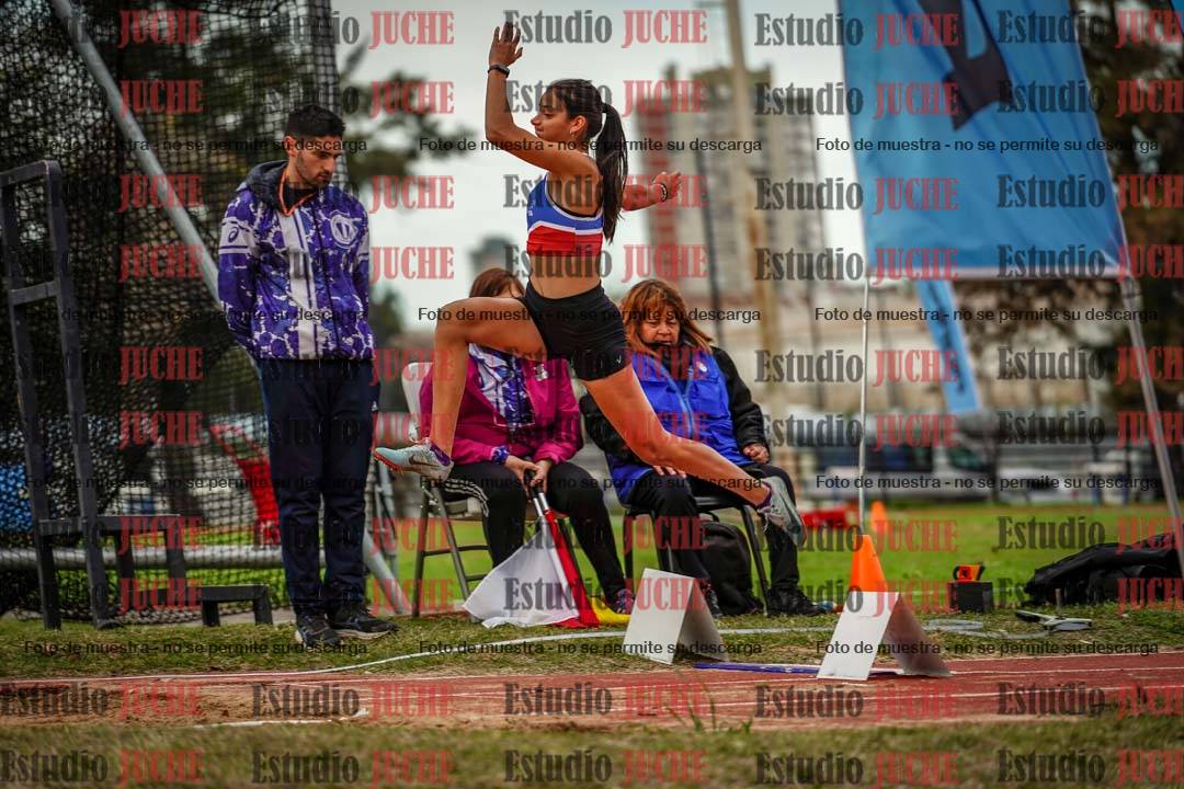 Fotos del salto en largo de mujeres - heptatlón 5
