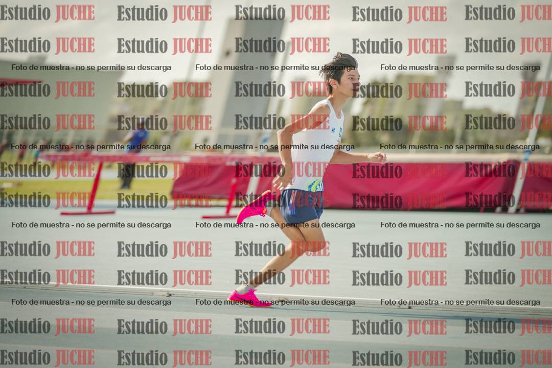 Fotos de los 400 m llanos de varones