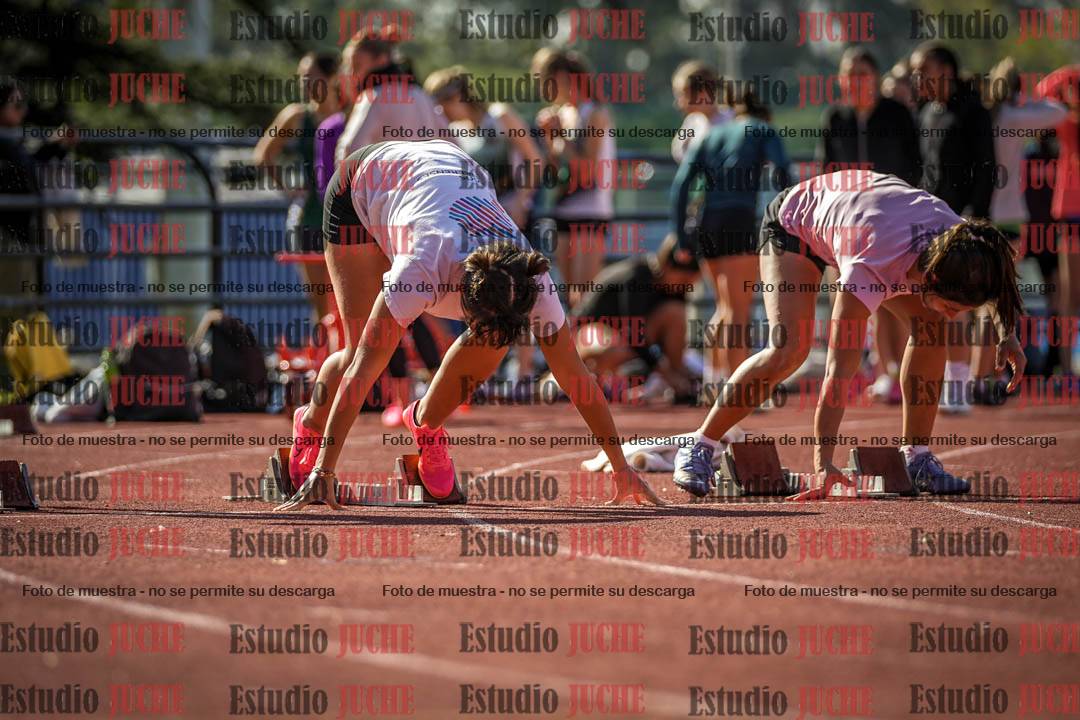 Fotos de los 100 m llanos de mujeres