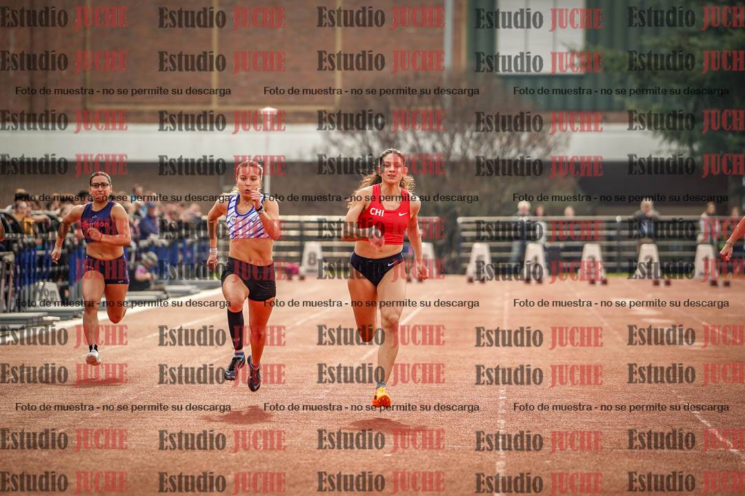 Fotos de los 100 m llanos de mujeres