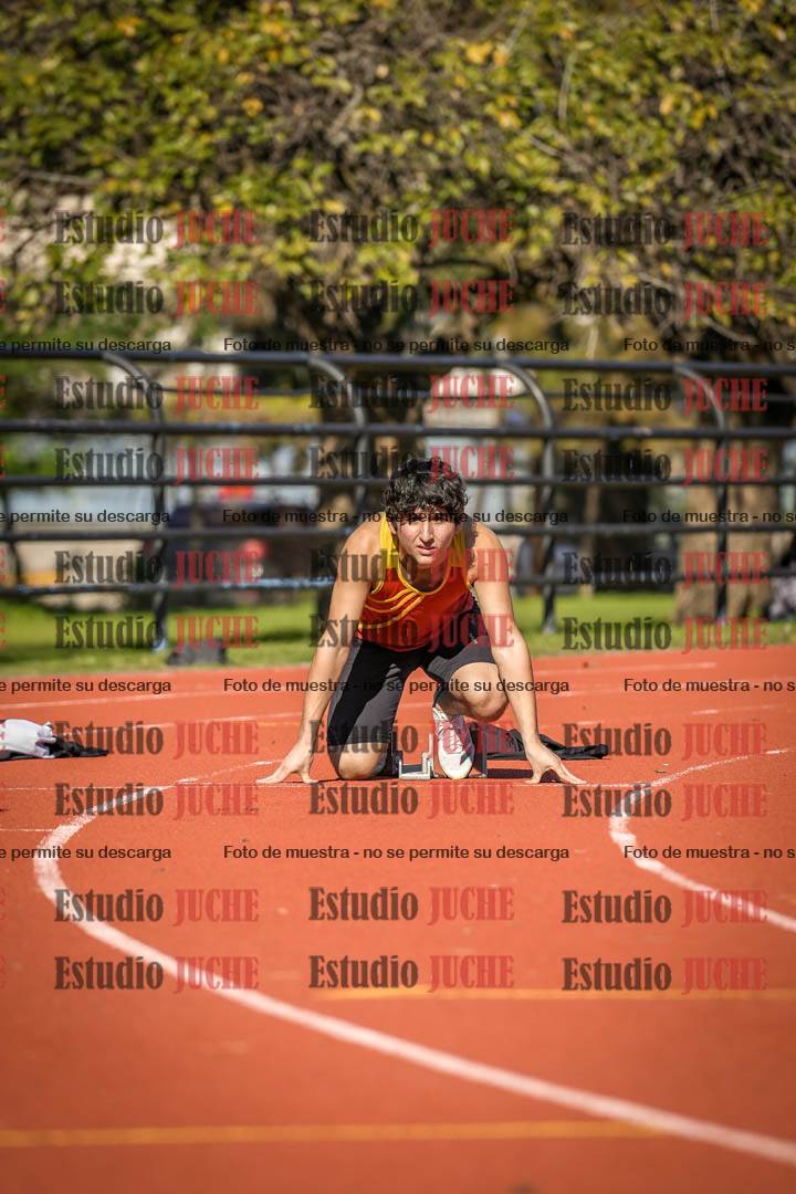Fotos de los 200 m llanos de varones