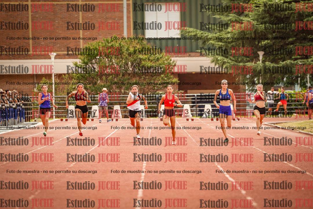 Fotos de los 100 m llanos de mujeres