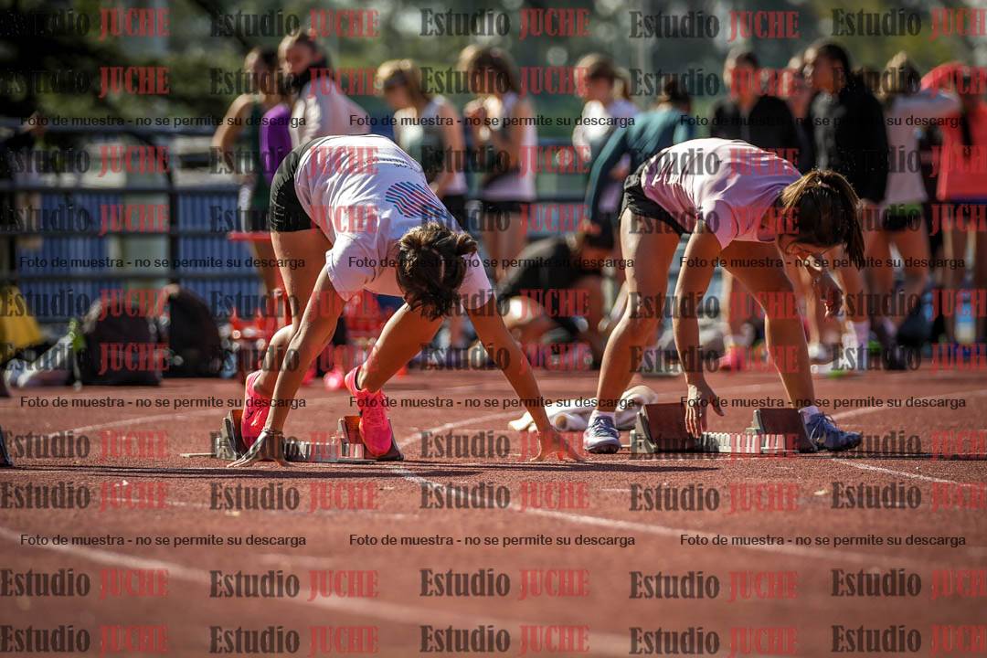 Fotos de los 100 m llanos de mujeres