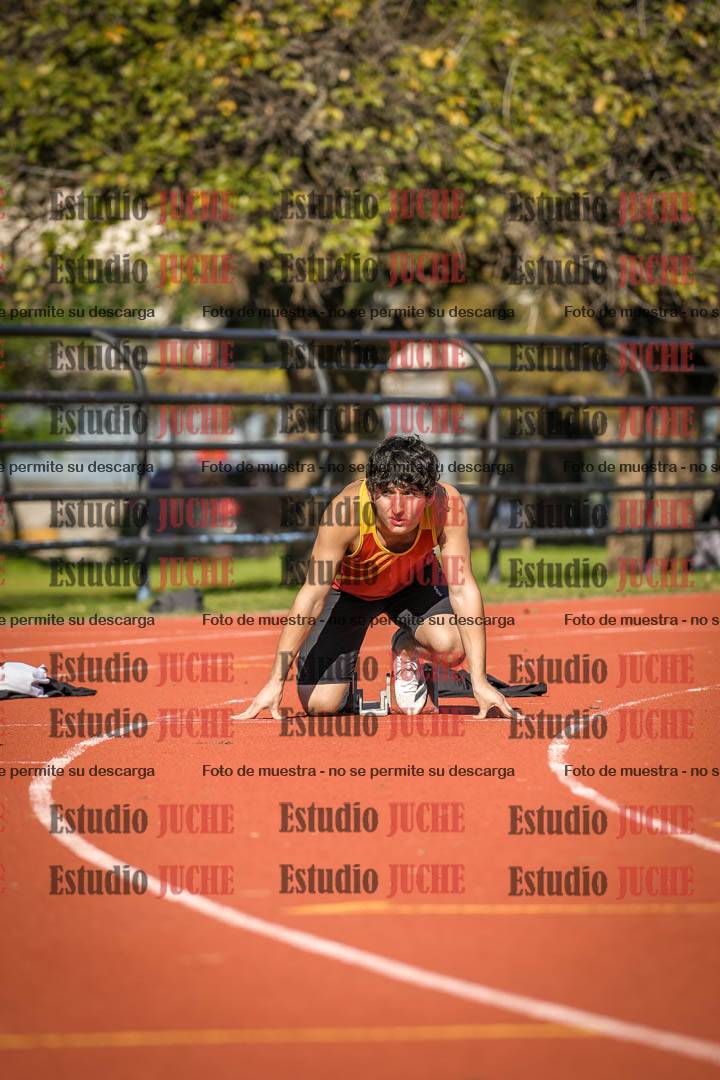 Fotos de los 200 m llanos de varones
