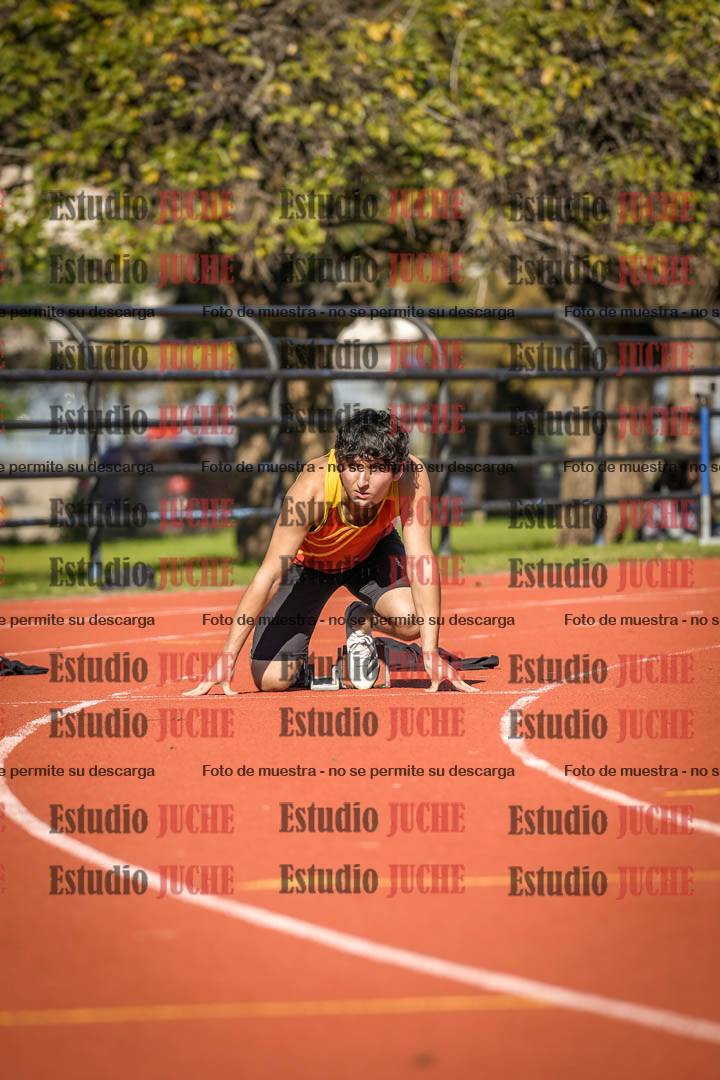Fotos de los 200 m llanos de varones