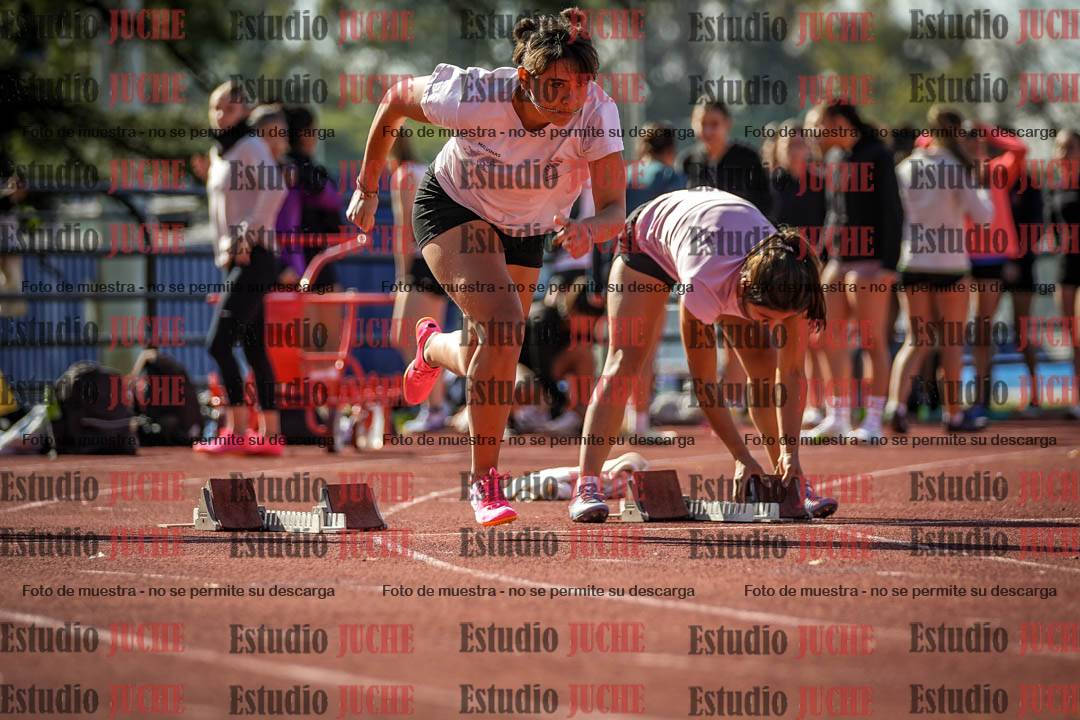 Fotos de los 100 m llanos de mujeres