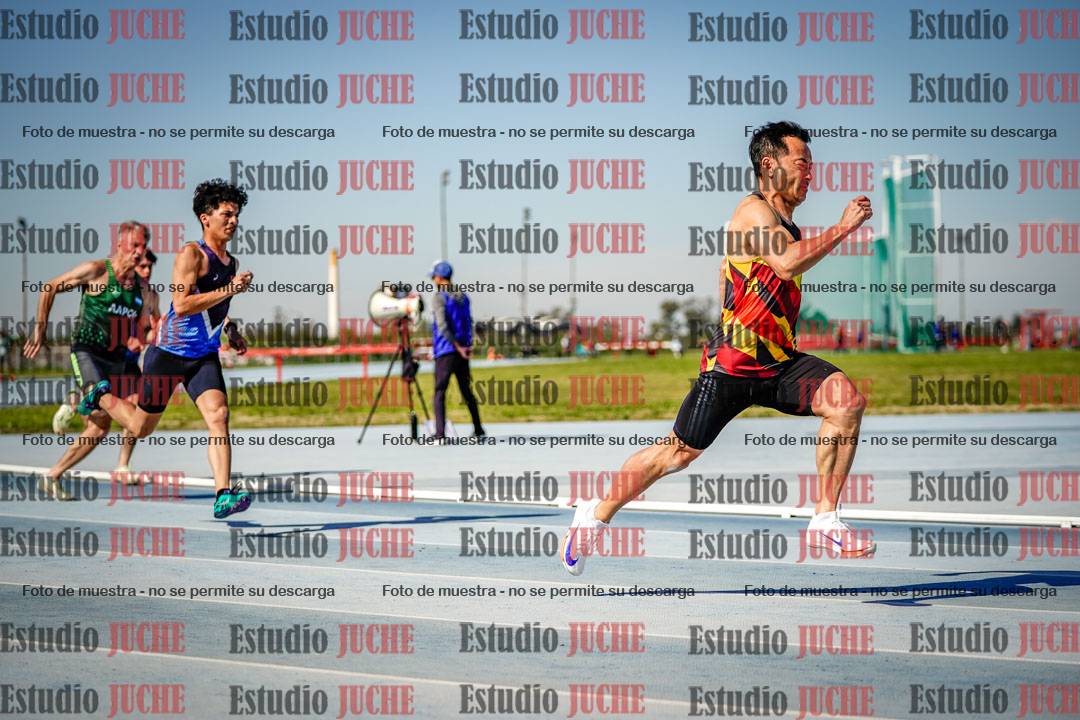 Fotos de los 200 m de varones