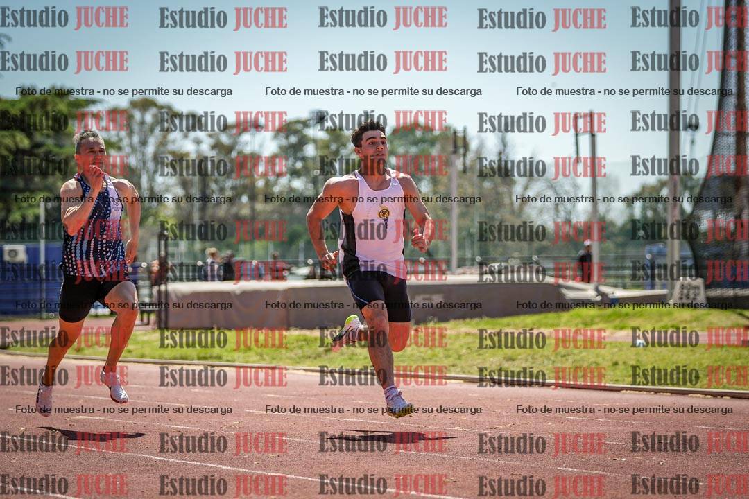 Fotos de los 200 m llanos de varones