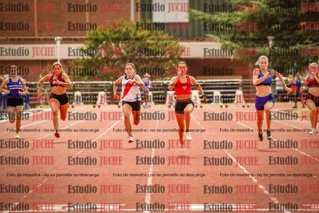 Fotos de los 100 m llanos de mujeres