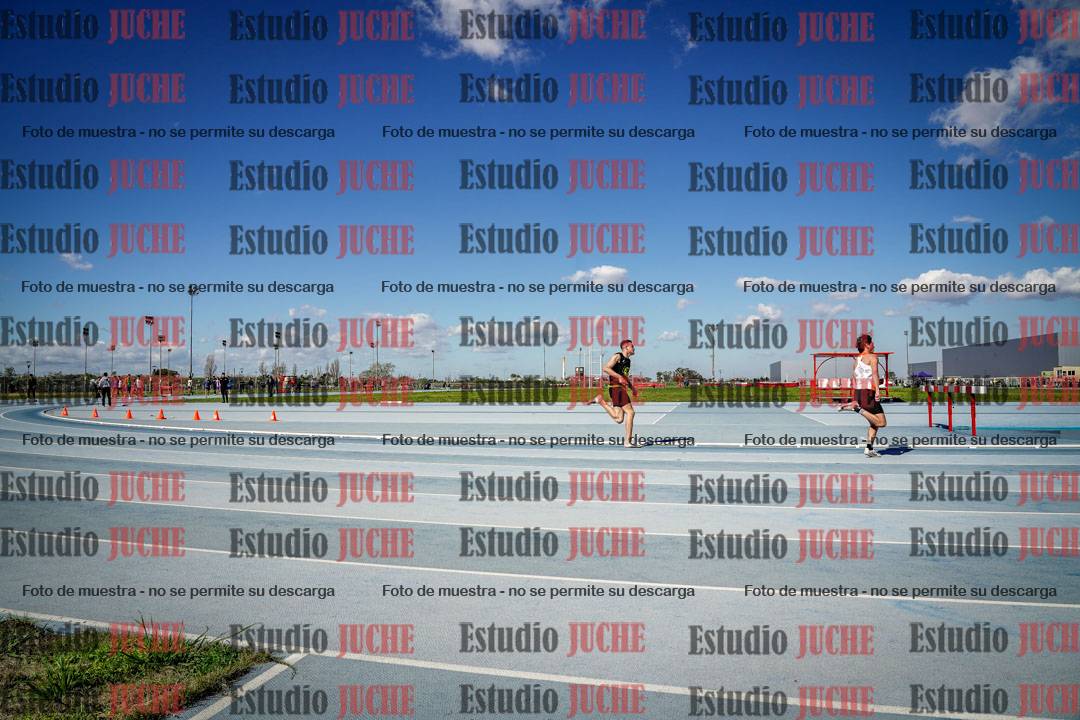 Fotos de los 200 m llanos de varones