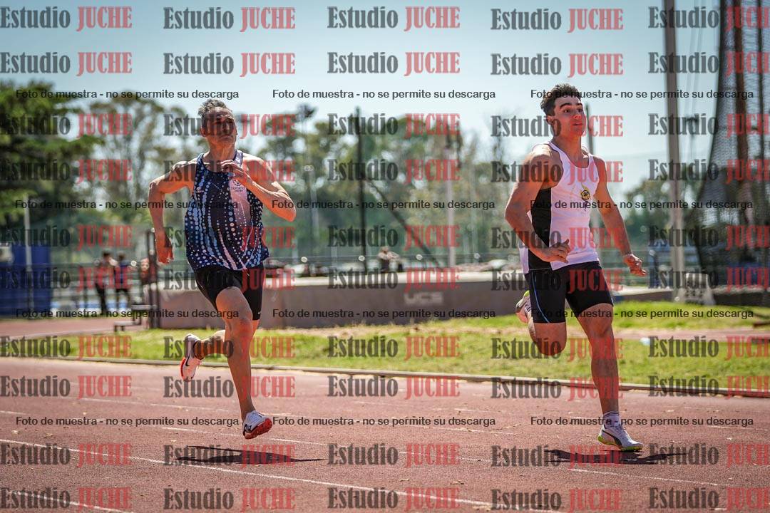 Fotos de los 200 m llanos de varones