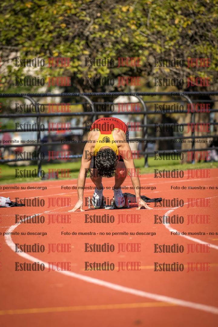 Fotos de los 200 m llanos de varones