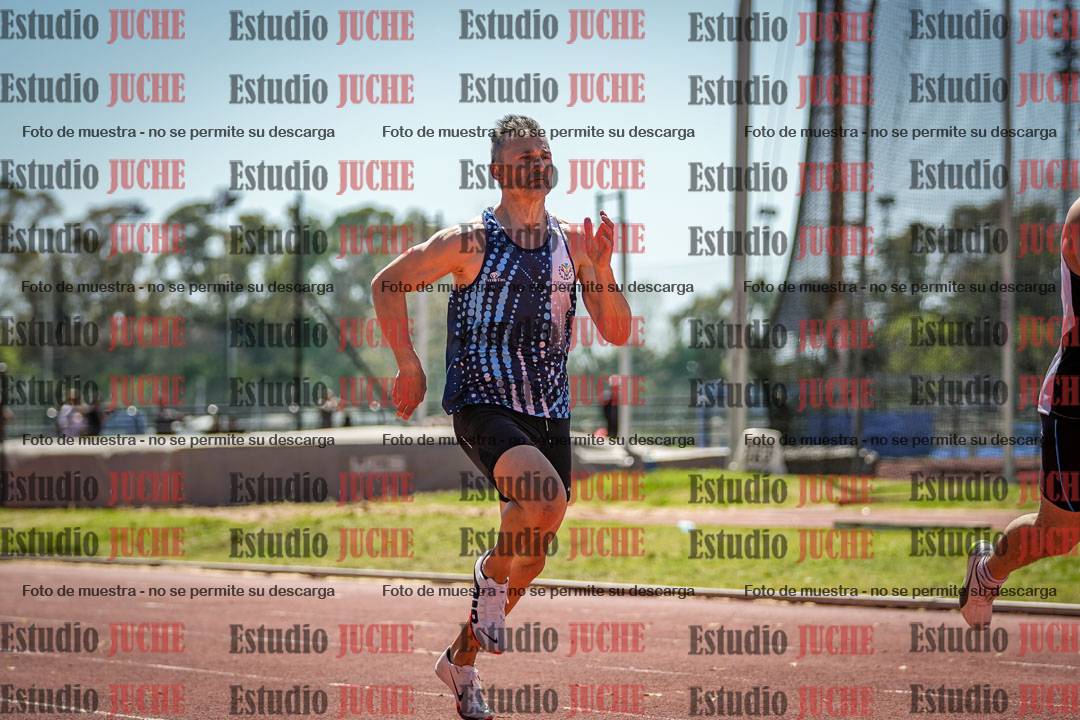 Fotos de los 200 m llanos de varones