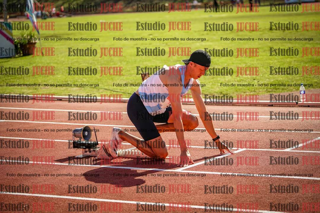 Fotos de los 400 m llanos de varones