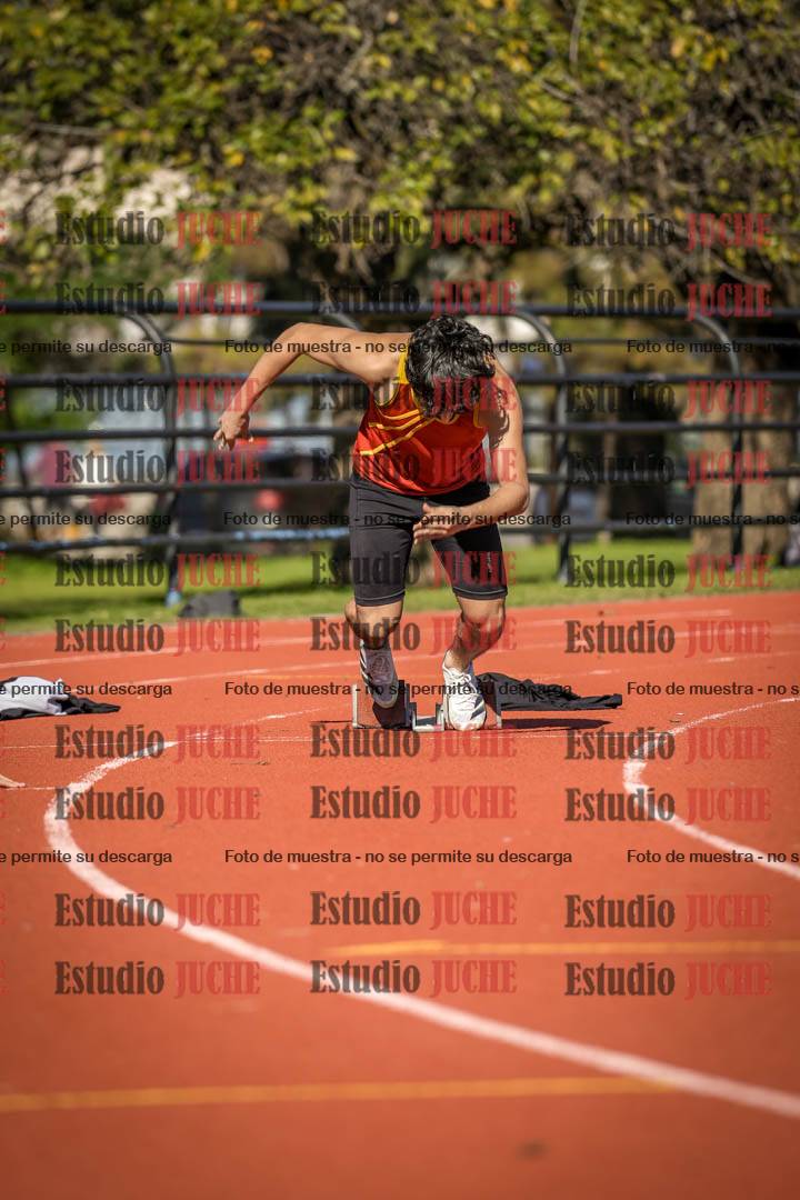 Fotos de los 200 m llanos de varones
