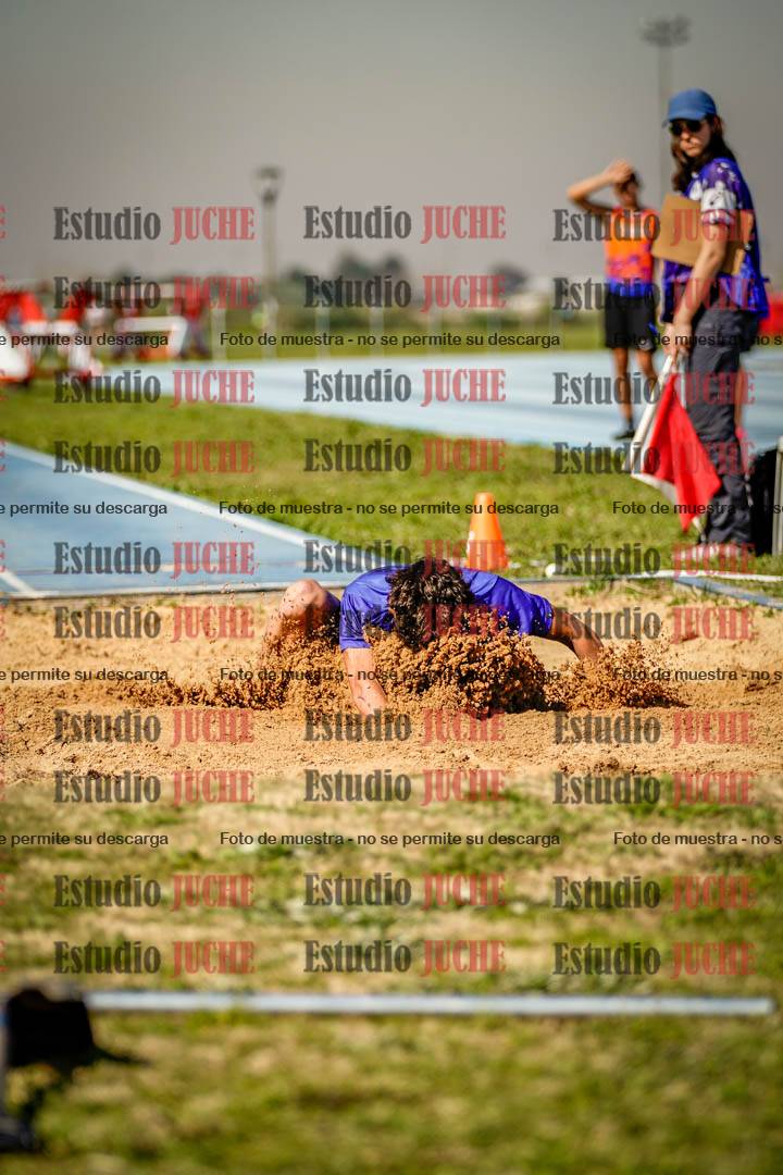 Fotos del salto en largo de varones