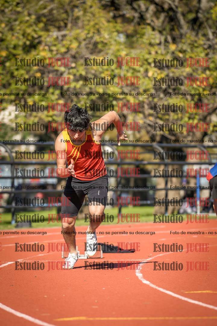 Fotos de los 200 m llanos de varones