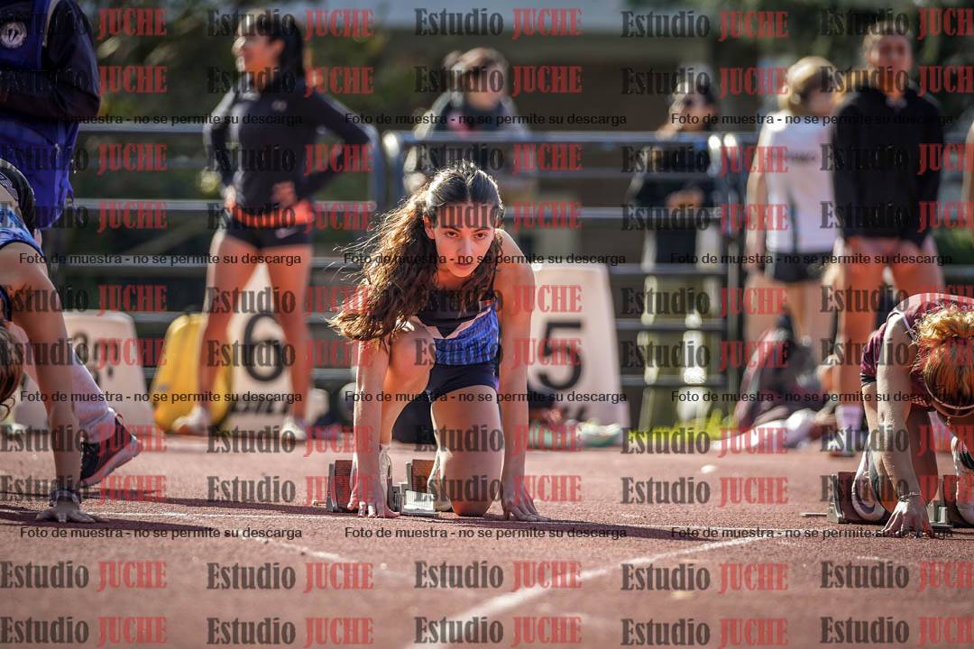 Fotos de los 100 m llanos de mujeres