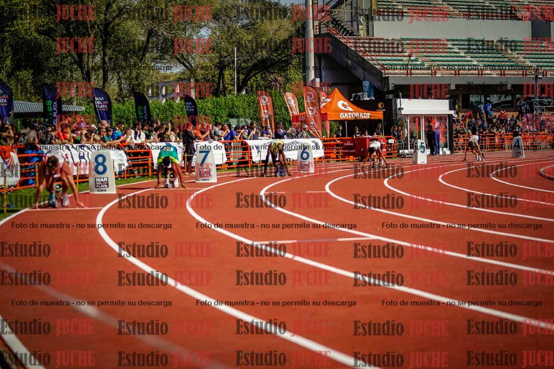 Fotos de los 400 m llanos de varones