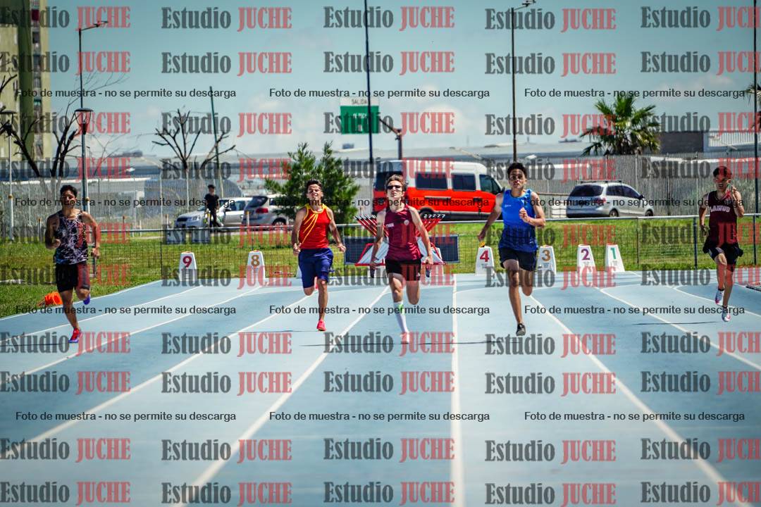 Fotos de los 200 m llanos de varones