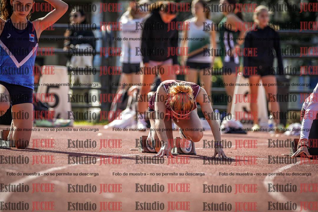 Fotos de los 100 m llanos de mujeres